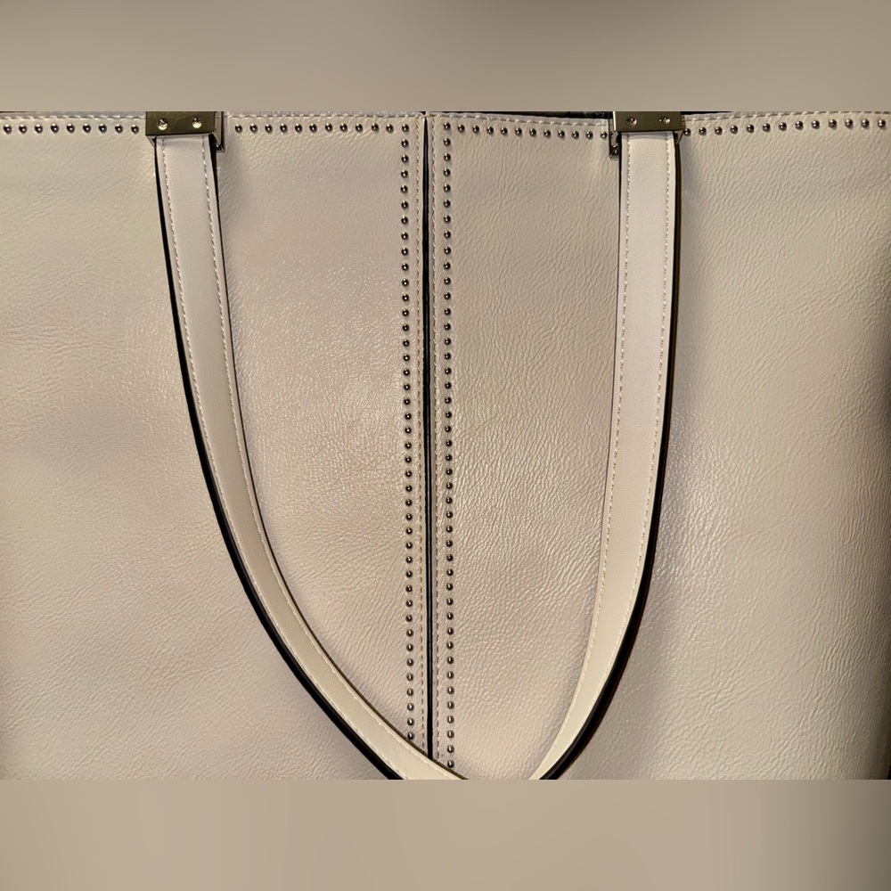 Calvin Klein Tote Granite Studded Triple Compartment Satchel Purse NWT - Picture 5 of 6